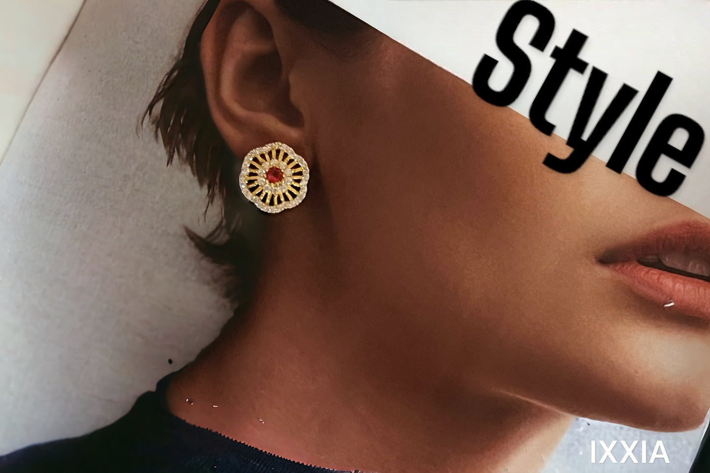 Naomi Stud Earrings by IXXIA