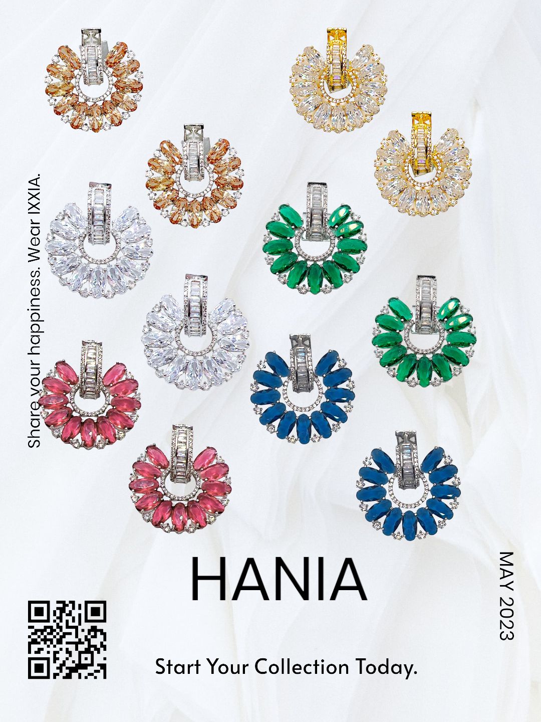 Hania Huggie Earrings