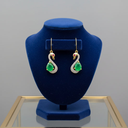Swan  earrings