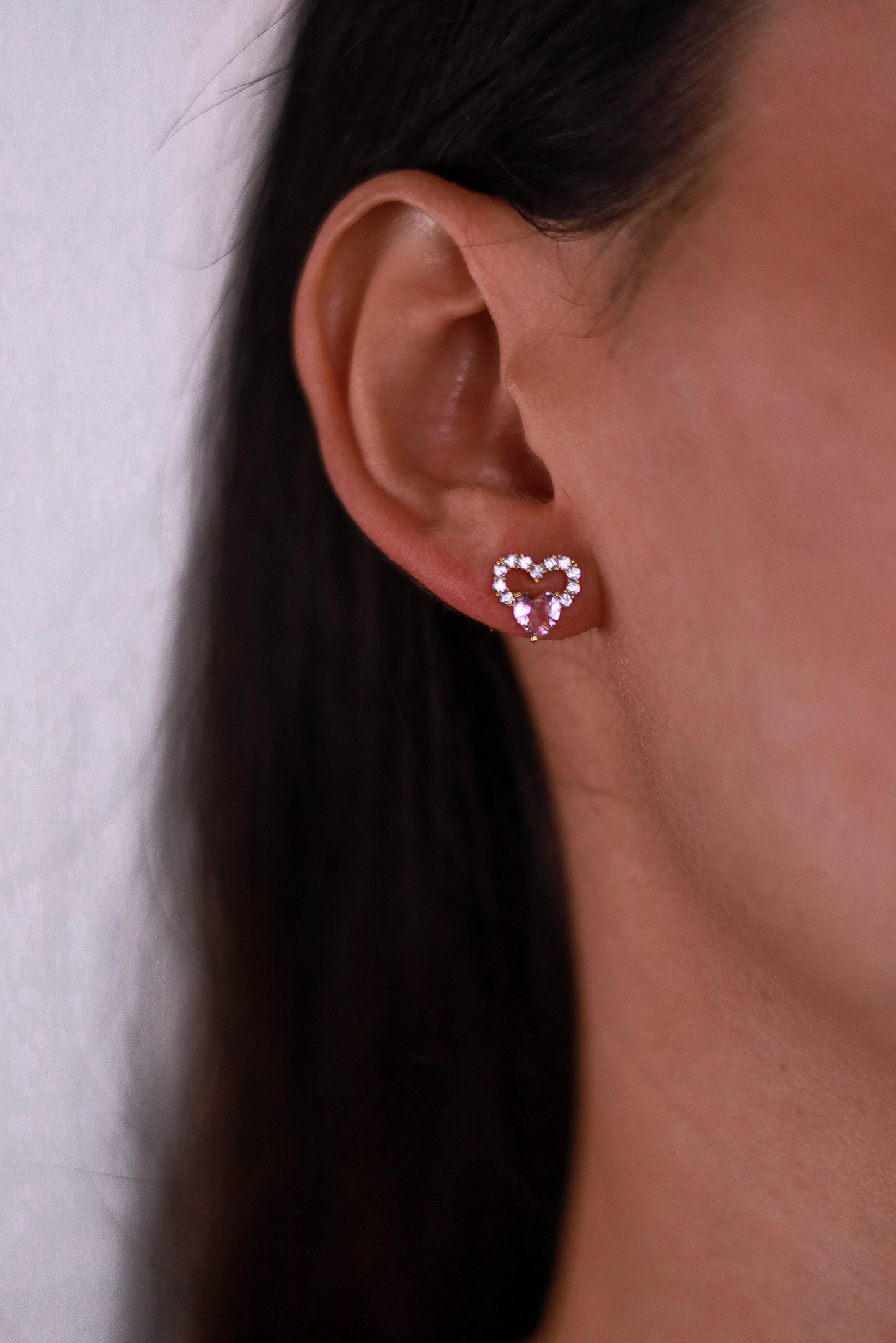 Hearts Stud Earrings
